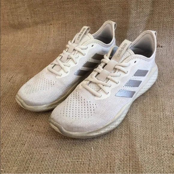 adidas Shoes Adidas Fluidflow Womens Running Shoes Tan Beige